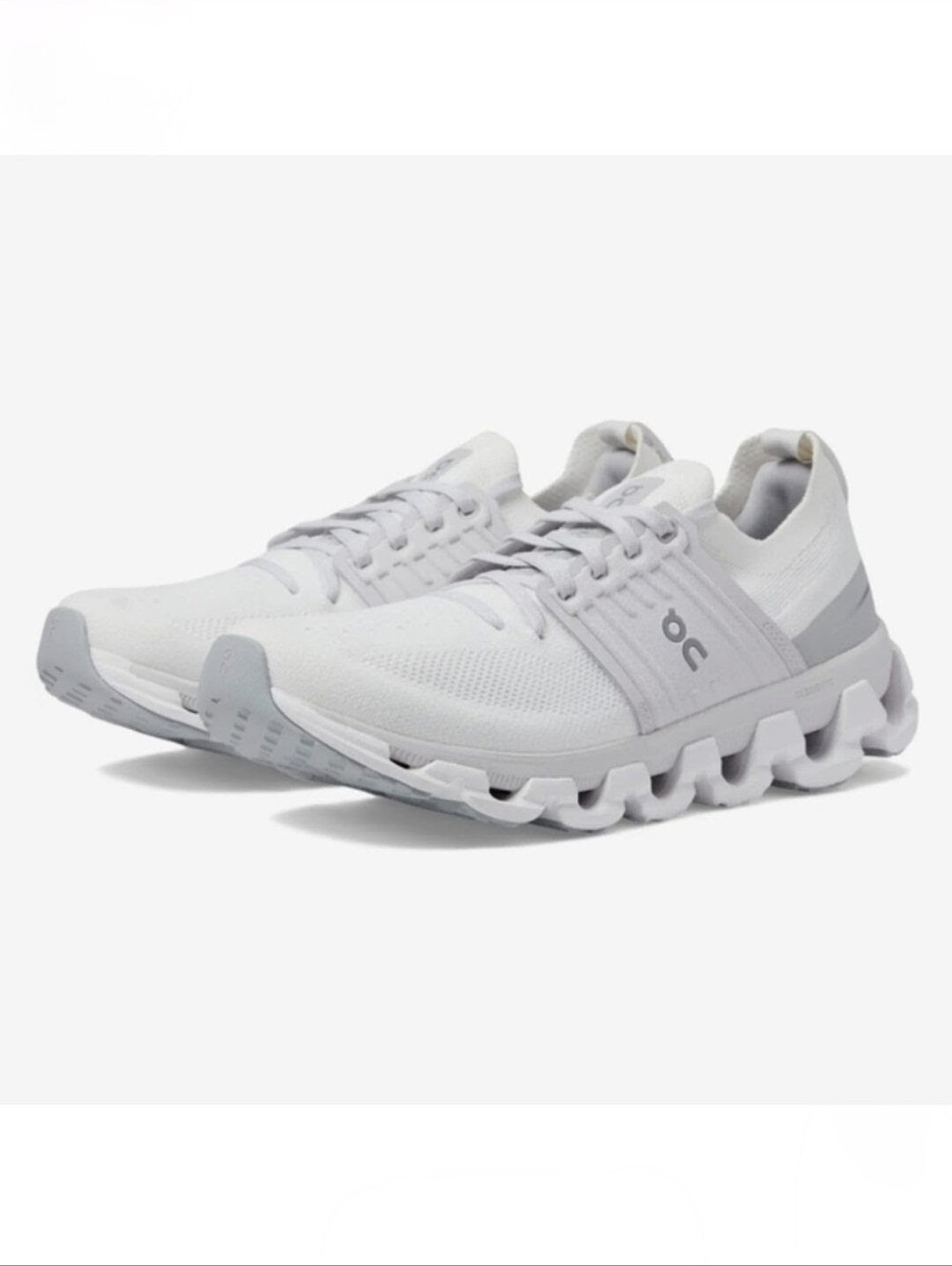 On Cloud Cloudswift 3 Daily Trainers Mesh Sneakers Size 7.5 Frost White EUC